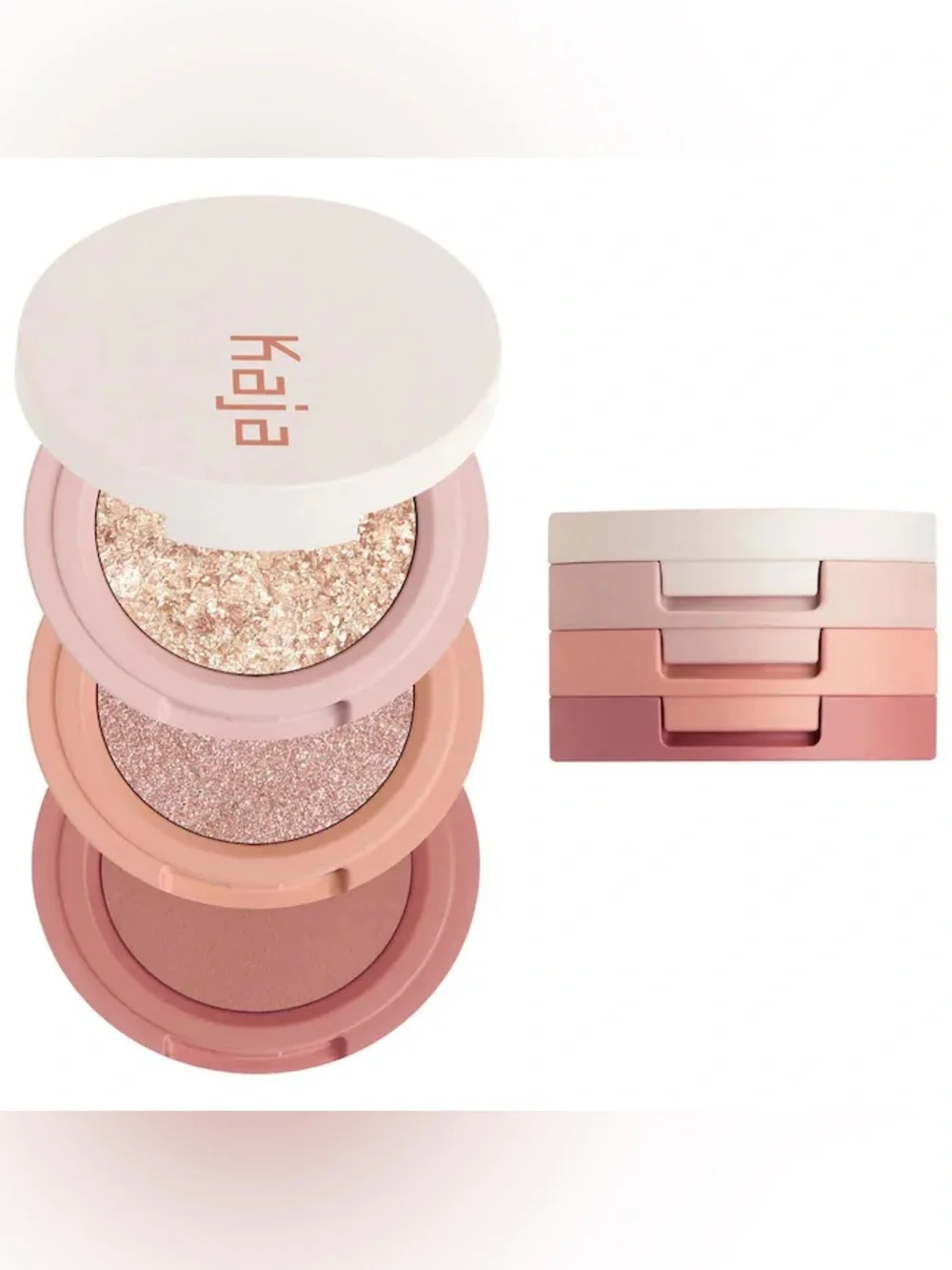 Kaja Eye Bento Bouncy Eyeshadow Trio - Peach Madeline